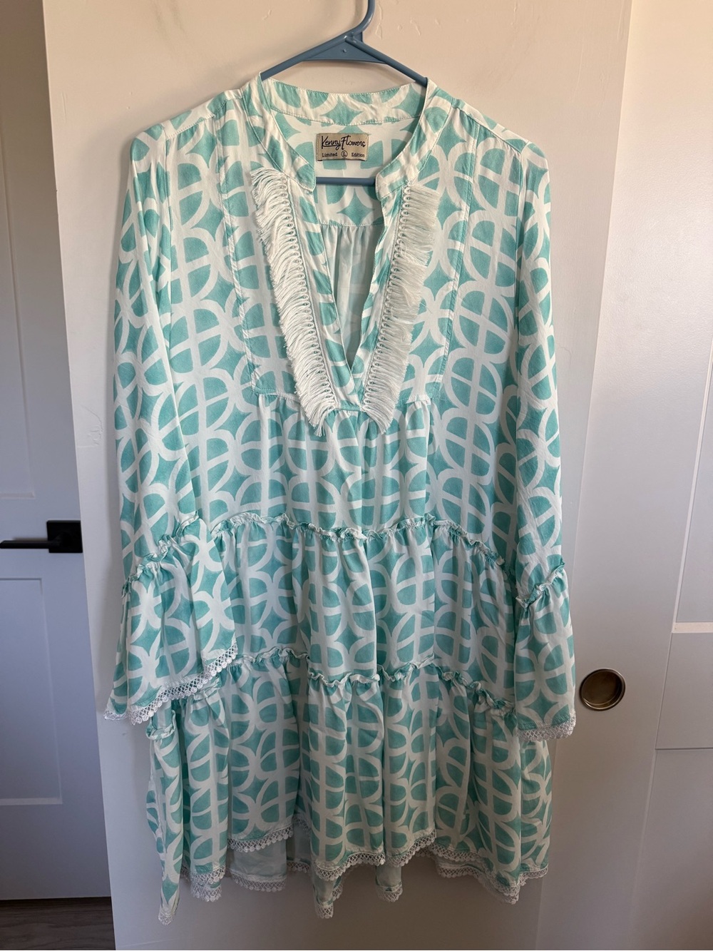 NWOT Kenny Flowers The Maldives Tunic Dress Size Large